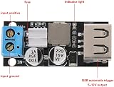 Vikye DC-DC Buck Module 6-32V to 5V QC 3.0 USB Fast Charge Power Converter view 4