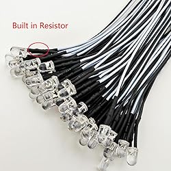 Gebildet 50pcs 3V-4.5V-5V-6V-7.5V-9V-12VDC 5mm