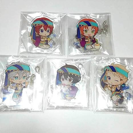 Amazon Co Jp あんさんぶるスターズ アニメイトカフェ Knights 5点セット アクリルスタンドキーホルダー あんスタ アニカフェ アクキー アクスタ ホビー 通販