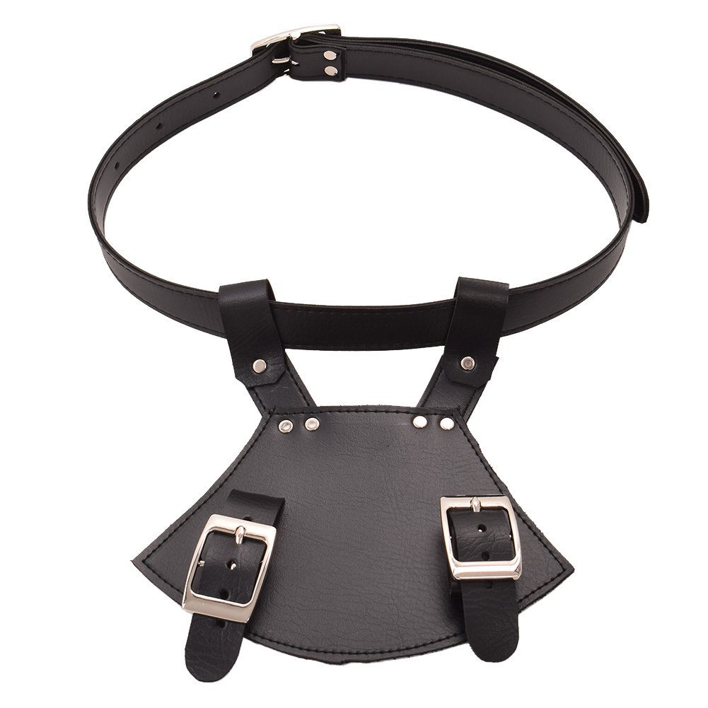 BLESSUME Knight Belt with Sword Frog Holster Holder 1pc (Black)