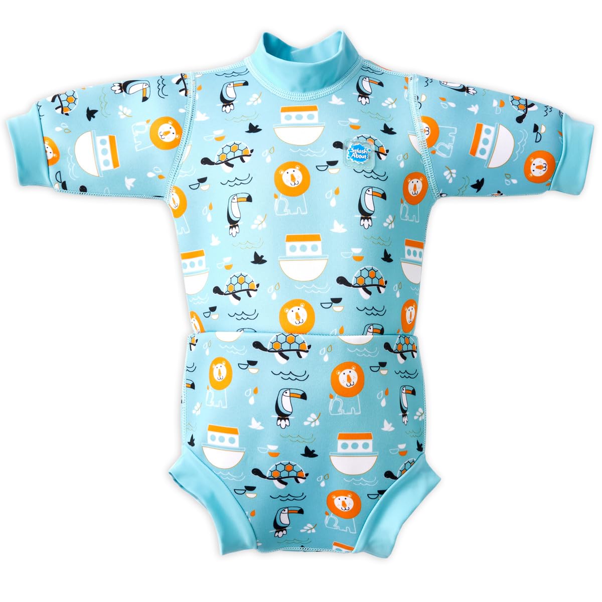 Splash About Happy Nappy Wetsuit, Noah's Ark 0-4 Months