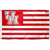Houston Cougars Stars and Stripes Nation Flag