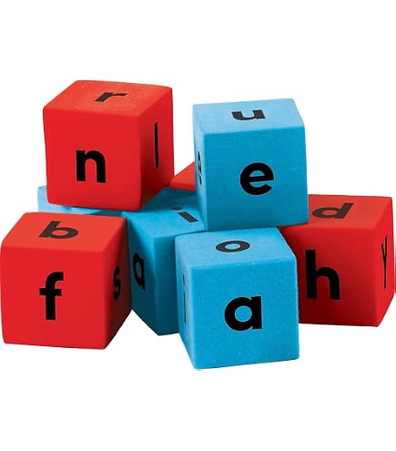 Amazon.com: Fun Express Word Family Dice - 17 Pieces - Educational