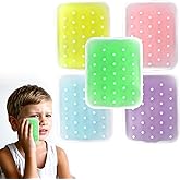 Reusable Boo Boo Ice Packs for Kids - Non-Toxic Cold Compress for Bumps & Injuries, 5-Pack Colorful Kids Ice Packs (BPA-Free,