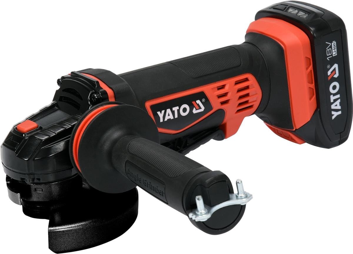 Yato YT-82826 Angle Grinder 125 mm 18 V Black Red