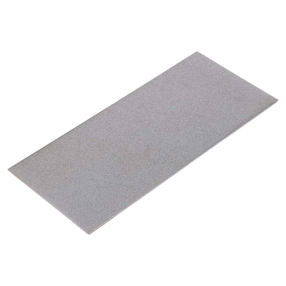 80-3000 Grit Rectangle Diamond Stone Knife Tool Thin Grinding Polishing Sharpening Stone Whetstone Professional Diamond Sharpening Stone for Outdoor Kitchen Grinding Tool(150 Grit)