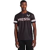 Messi Mens Mesh Tee, Lifestyle Short Sleeve T-Shirt, Standard Fit with Graphic