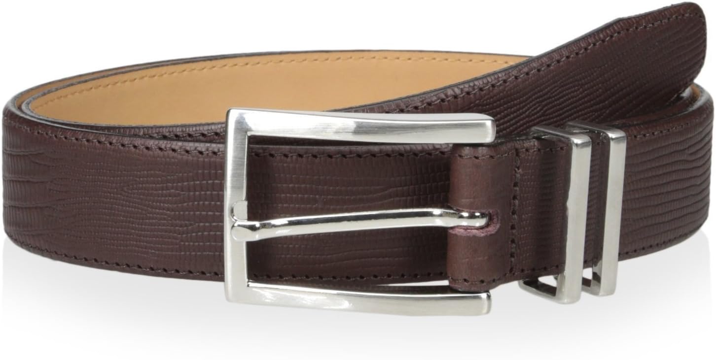 Franklin Tailored Men's Embossed Lizard Belt