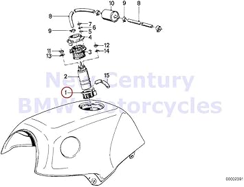 Amazon Com Bmw Genuine Motorcycle Fuel Pump Fuel Filter Fuel Filter K1 K100rs K1100lt K75 K75c K75rt K75s K100 K100lt K100rs K100rt Automotive