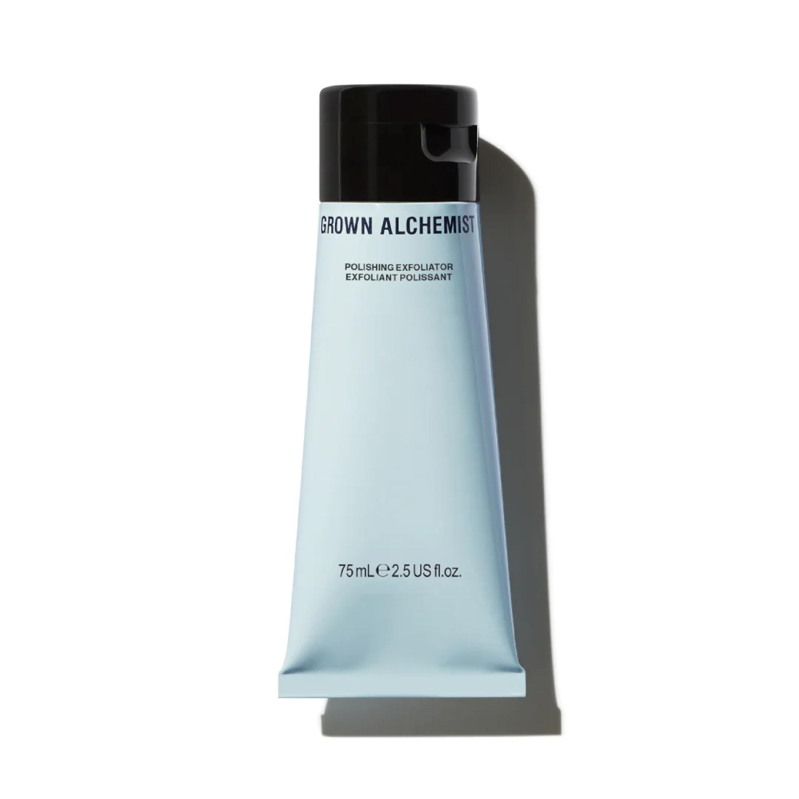 Grown Alchemist Face Wash Exfoliator 75ml – Removes Dead Skin Cells & Refines Texture, Gentle Face Scrub for Smoother, Brighter Skin, Suitable for All Skin Types