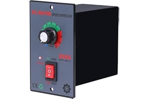 URANT DC12V - 60V/20A Motor Speed Controller, with Forward and Reverse Switch,Suitable for DC Brushless Motors,Forward and Reverse Motor Speed Regulator,DC Motor Speed Controller