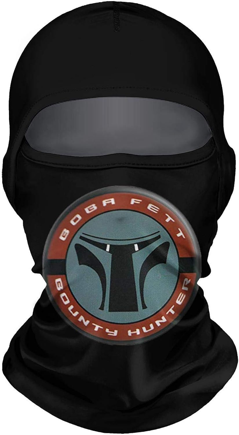 Neck Gaiter TheMandalorianBobaFettLogoDesign