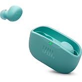 JBL Vibe Buds 2 - True Wireless Noise Cancelling Earbuds with JBL Pure Bass Sound &amp; Smart Ambient Technology, 4mics for Crisp, Clear Calls, up to 40Hrs of Playback, IP54 Dust &amp; Water Resistant (Blue)