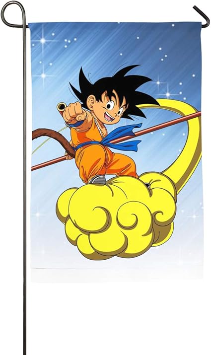 Lucyer Jq Id Drapeau Reglable Motif Dragon Ball Z Goku Mixte Blanc 18 X27 Amazon Fr Sports Et Loisirs