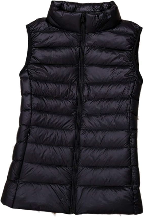 Amazon 撥水加工 ライトダウンベスト 秋冬春 レディースファッション アウター トップス ベスト ダウンベスト レディース ダウン 防寒着 軽量 中綿 インナーダウン ダウンジャケット コート イン ダウンベスト スタンド襟 ベスト 通販