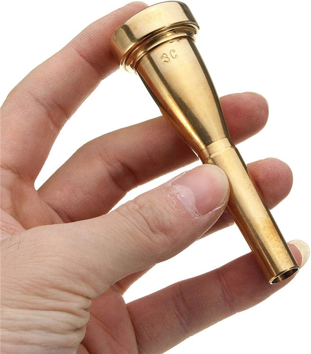 Brass Instruments Conn and King Trumpet 7c, Gold SunTrade Copper Alloy