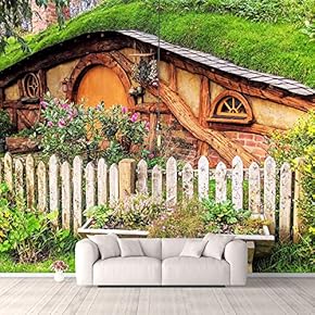 Wall Murals for Bedroom Fantasy View Mystery Collage Removable Wallpaper Peel and Stick Wall Stickers - 66x96 inches