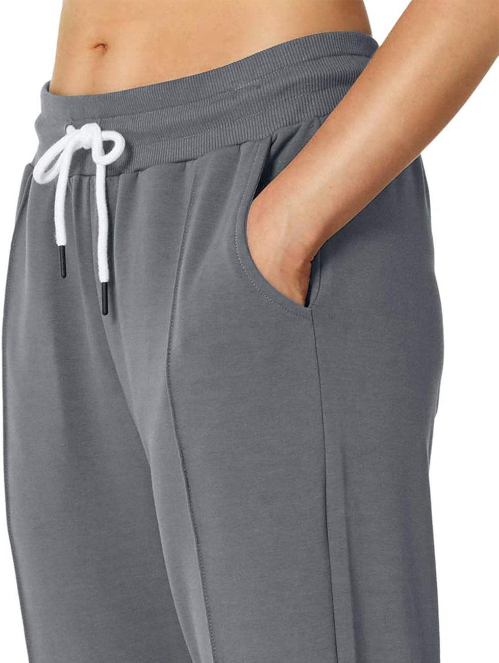 capri sweatpants with pockets