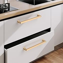 9BUILD 10 Pack 7.5 Inch Cabinet Handles Champagne