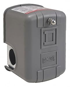 Pressure Switch, Diaphragm, DPST, 50/70 psi