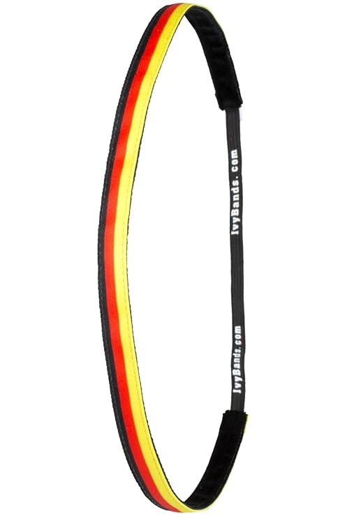 Ivybands ® | Das Anti-Rutsch Haarband | EM ' We Are Germany ' Band Deutschland Ivybands | 1,2cm Breit | One Size | IVY415