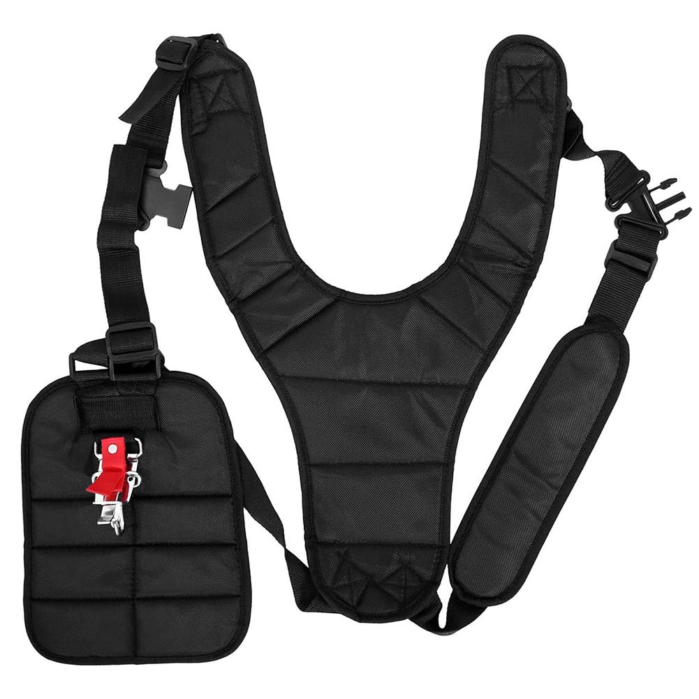 JINGQIANLIU Convenient Strimmer Double Breasted Shoulder Harness Strap For Brush Cutter Garden,Comfort Nylon Brush Cutter Shoulder Harness Strap,Trimmers Strimmer Harness Lawn Mower Accessories