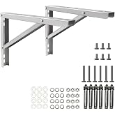 Mini Split Wall Mounting Bracket for 9000-36000 BTU AC Bracket Load 440 lbs | Heavy Duty Steel Mini Split Wall Mount Air Conditioner Bracket, 21 5/8" Lx16 H Adjustble Mini Split Mount Triangular ﻿ ﻿ 