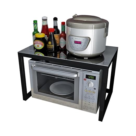 DZW Estantería de Almacenamiento de Cocina estantería de Horno de ...