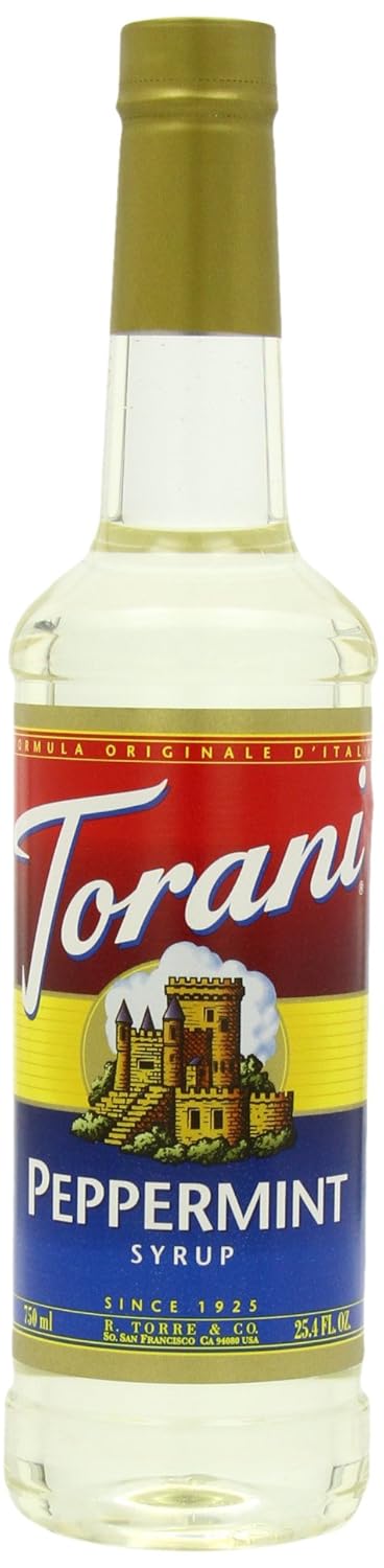 Torani Syrup, Peppermint, 25.4-Ounce Bottles (Pack of 3)
