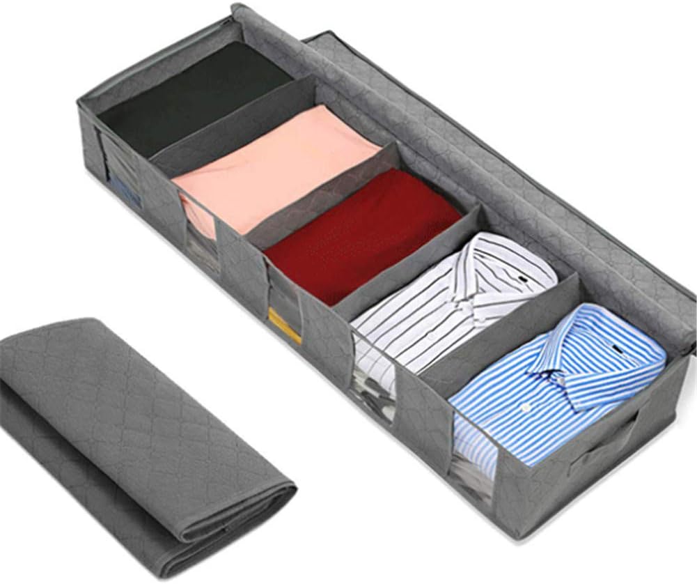 Bolsa de Almacenamiento con Cremallera Debajo de la Cama, Bolsa de Ropa