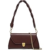 RTPRTP Women's chain woven shoulder bag, cute retro handbag, armpit wallet