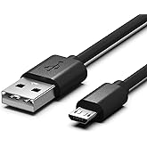 Superer Micro USB Charger Cable Fit for PS4 Controller, DualShock 4, Xbox One S X, Roku Streaming Stick Express Premiere+, Fi