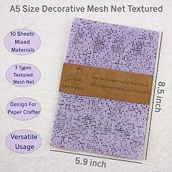 Diuhofart Textured Mesh Fabrics for Junk