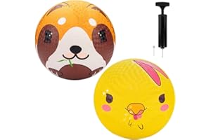 SCS Direct Gaga Ball Playground Balls (8.5 inches) w Air Pump- Durable Rubber Pack for Recess Dodgeball, Kickball, Gagaball O