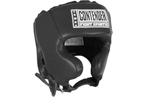 Contender Fight Sports Competition Boxing Muay Thai MMA Sparring Head Protection Headgear with Cheeks