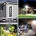 Onforu 4 Pack 35W LED Flood Light with Plug, 3300lm Super Bright LED Work Light, IP66 Waterproof Outdoor Security Lights, 5000K Daylight White Floodlight for Yard, Garden, Playground, Basketball Court
