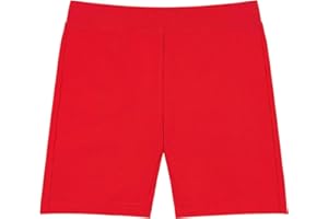 QBK 2T-13Years Girls Basic Dance Shorts for Gymnastics Bike or Under Skirts Toddler Kids Solid Soft Short Leggings