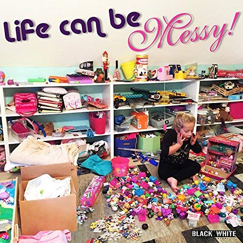 Holds 600 - Tiny Toy Box Shopkins Storage Case LoL Dolls Organizer Container - Stackable Collectors Carrying Tote Compatible W/ Mini Colleggtibles Fash'ems Tsum Tsum Hot Wheels (Purple Sparkle/Pink) - Thumbnail 2