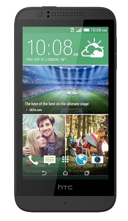 HTC Desire 510 Smartphone (1,2GHz Quadcore, 11,9 cm (4,7 Zoll) Touchscreen, 1GB RAM, 8GB interner Speicher, 5 Megapixel Kamer