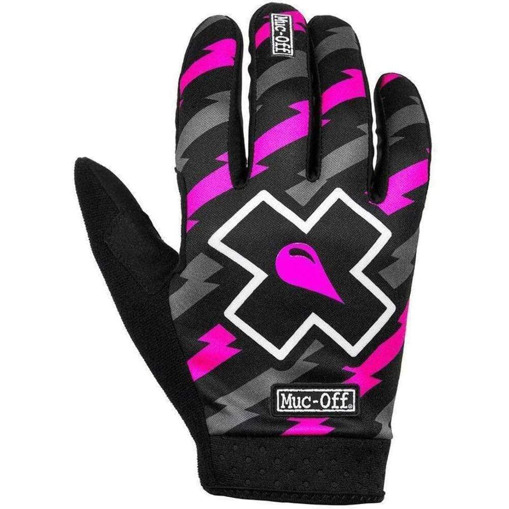 Muc Off Rider Gloves Bolt - Mountain Bike Cycling Gloves with Ultimate Grip and Microfibre Thumb - Flexible Breathable Bike Essentials for Men and Women - S — image 1