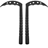 TRUESAGAUSA - Blackout Polypropylene Solid Flexible Plastic Kama for Martial Arts Kung Fu Training and Practice