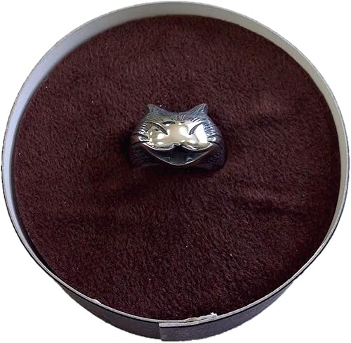 Amazon Co Jp Wachifield わちふぃーるど ダヤン 生誕35周年記念 復刻 笑うねこリング 15号 ジュエリー