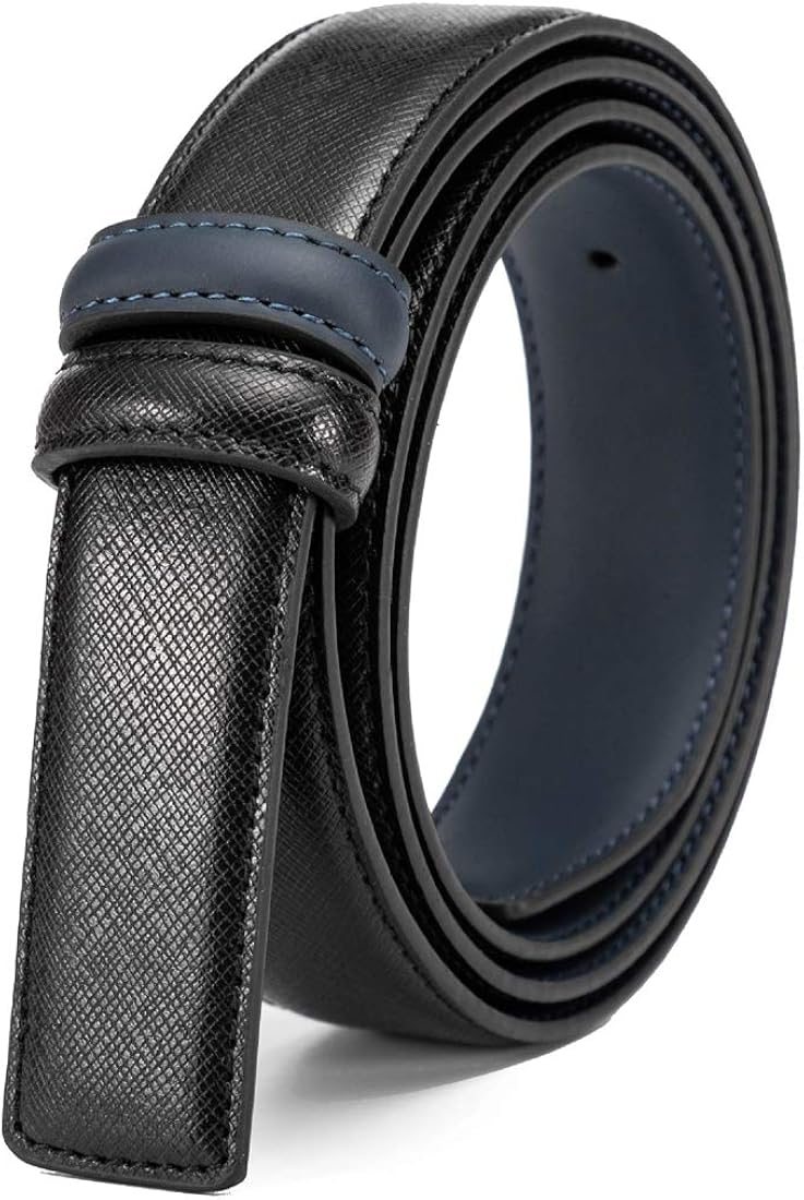 Vatee's Replacement Men's Adjustable Belt Strap Without Buckle Top