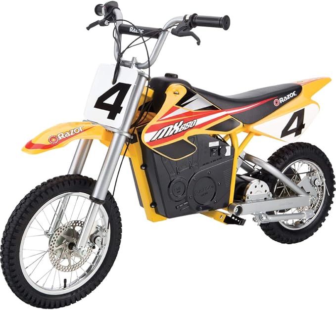 Motocicleta eléctrica de motocross Rocket MX650 de Razor