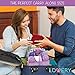 Spa Gift Basket, Luxury 8 Piece Bath & Body Set For Men/Women, Lavender & Jasmine Fragrance - Enriched with Shea Butter & Vitamin E - Includes Bath Bomb, Cosmetic Bag, Shower Gel, Bubble Bath & More!