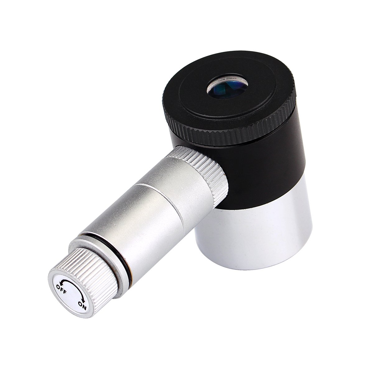 Svbony Telescope Eyepiece 1.25 Inches, 12.25mm Illuminated Reticle Plossl Eyepiece with Double-line Crosshair and Adjustable LED Illumination Telescope Lens for Astrophotography