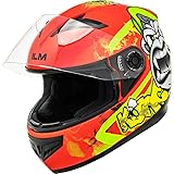 ILM Full Face Youth Kids Motorcycle Helmet ATV Dirt