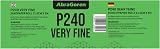 AbraGoren Sandpaper Roll P240 Grit 11.5cm x 5m Wood Wall Metal Plaster Sand view 6
