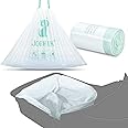 Drawstring Litter Box Liners Compatible with Robot, Heavy Duty Self-Cleaning Litter Boxes Waste Drawer Liners Replacement Bags (50pcs)