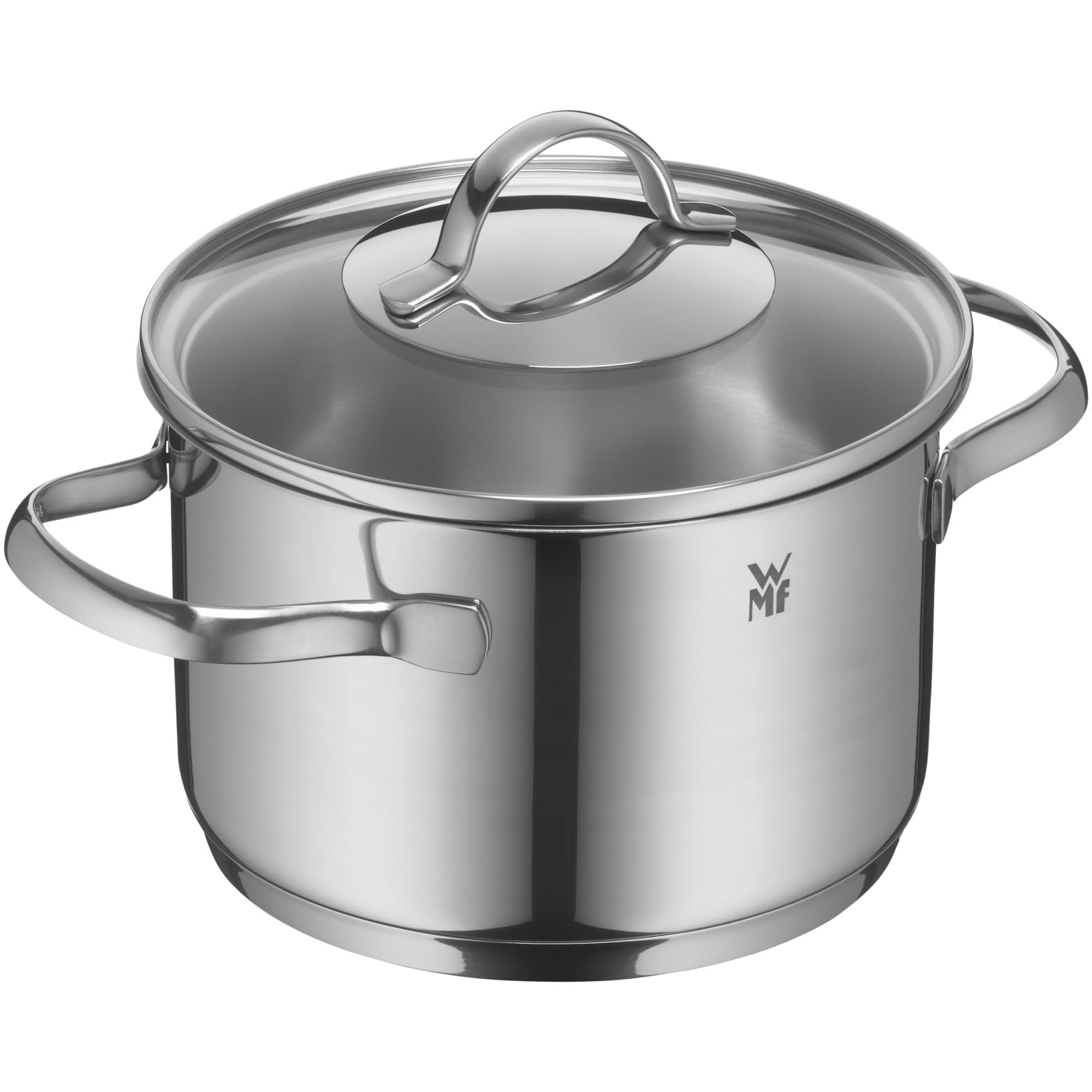 WMF Provence Plus Cromargan High Casserole, Silver, 16 cm, 1.9 Litre